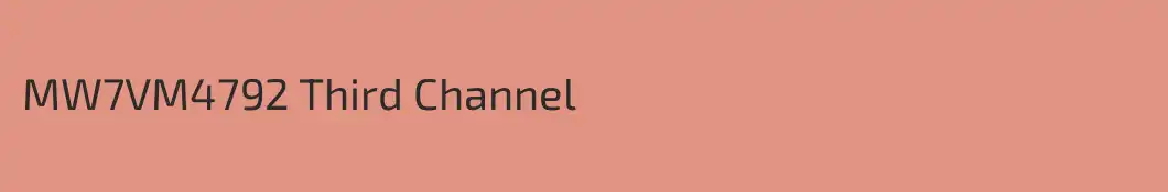 MW7VM4792 Third Channel